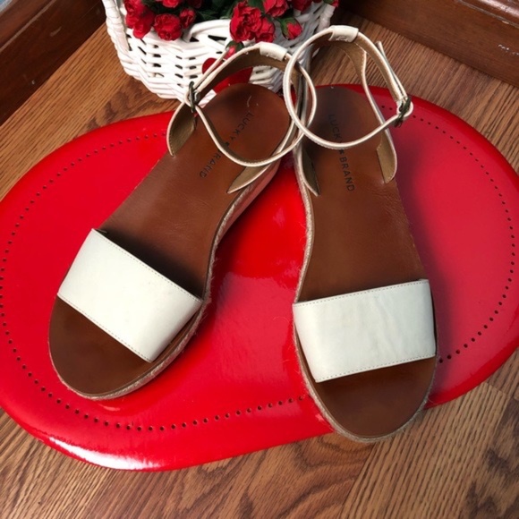 Lucky Brand Shoes - Lucky Brand sandal espadrille with strap SZ 8.5